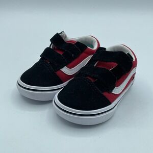 VANS Old Skool K Polka Dots/Black/White for Toddlers VN0A4TZI35U New With Box
